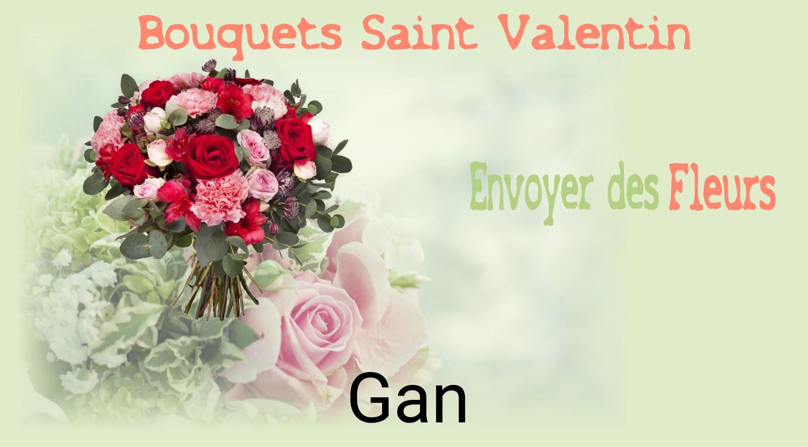 Roses de Saint-Valentin livrées à Gan